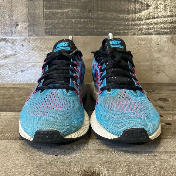 Nike zoom Pegasus 32 Womens size 8.5 blue running shoes 749344-408 - Picture 2 of 10